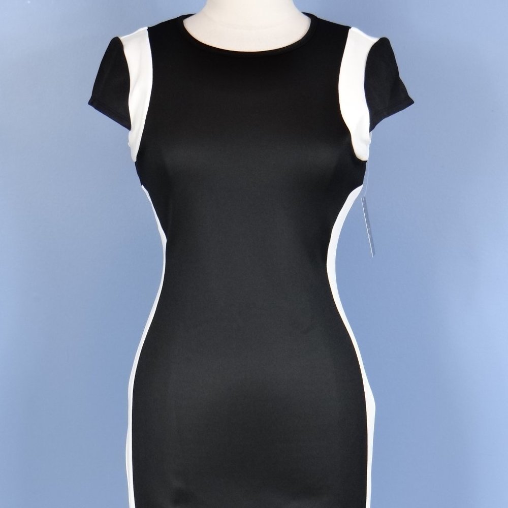 Ronni Nicole Women's Dress Sz 12 Black Curvy Color